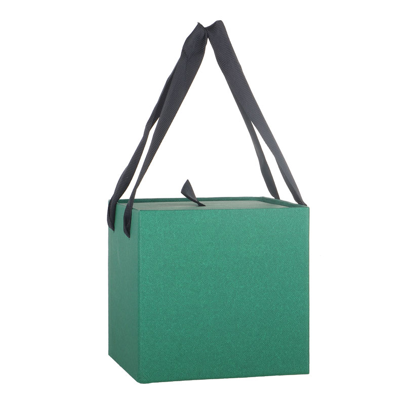 Nylon Green Fabric Handle Box