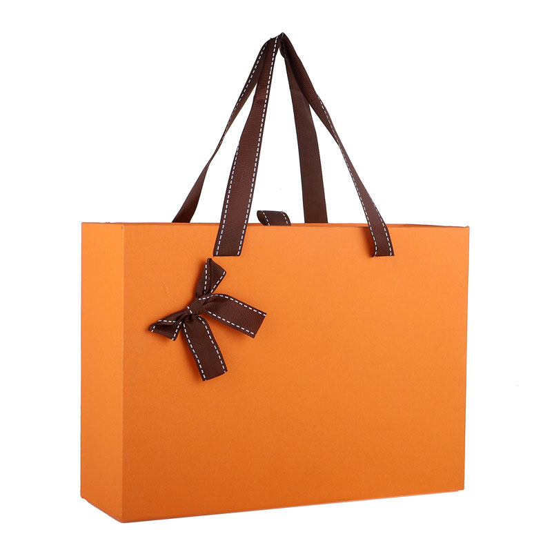 Nylon Orange Fabric Handle Box