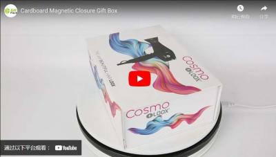 Cardboard Magnetic Closure Gift Box